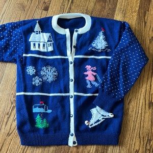 Handmade Knitted Ugly Christmas Sweater